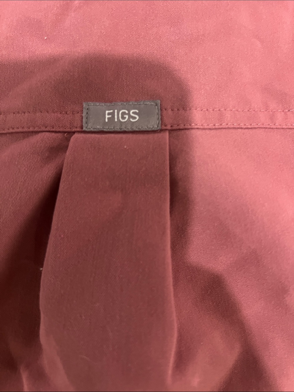 Figs Rose Sleeveless V-Neck Tank Top - Picture 8 of 8